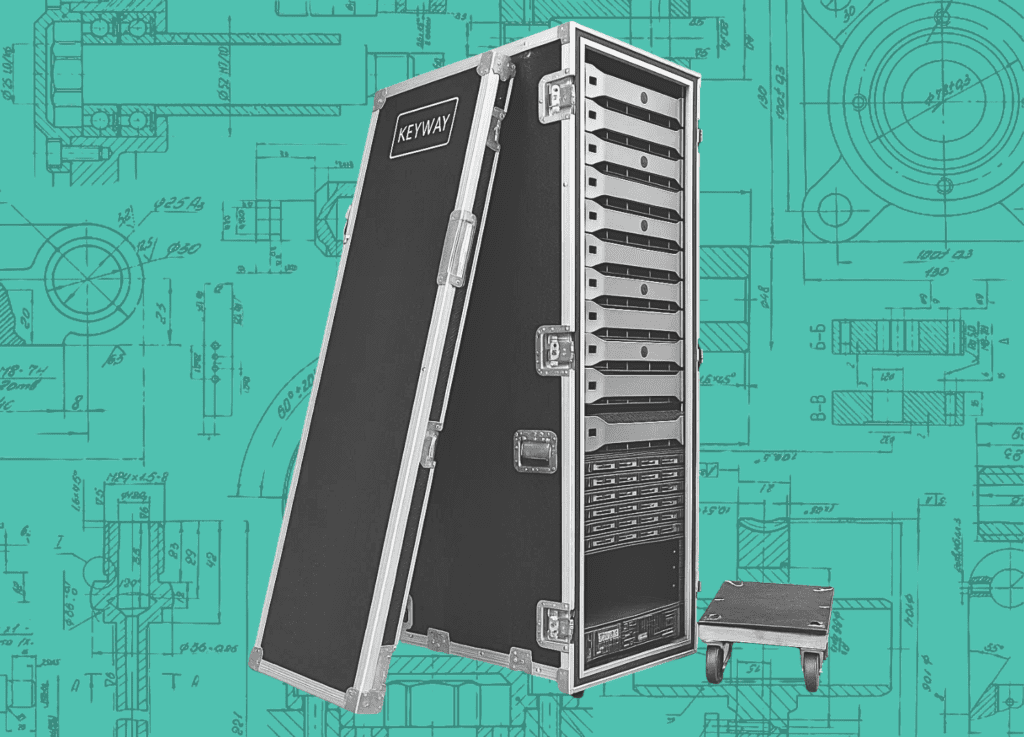 tall server rack case
